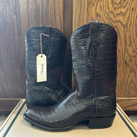 Tecovas Other - Tecovas The Marshall Men’s Nile Crocodile Coffee 12D
